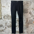 Amiri Knee Rip Black Denim Jeans Sz 32