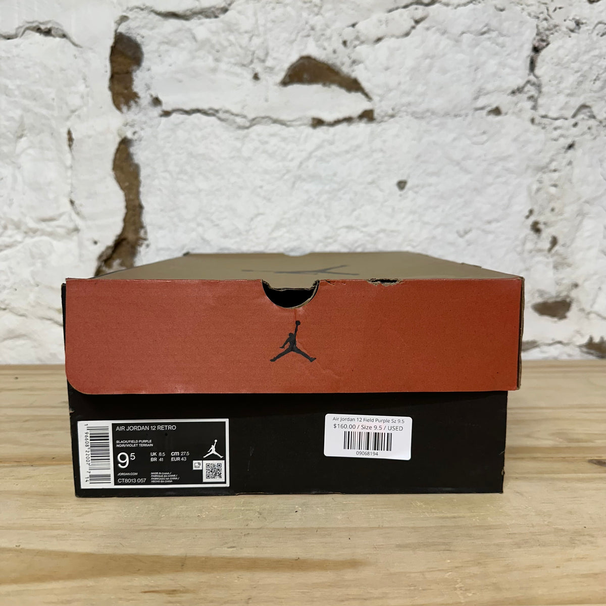 Air Jordan 12 Field Purple Sz 9.5