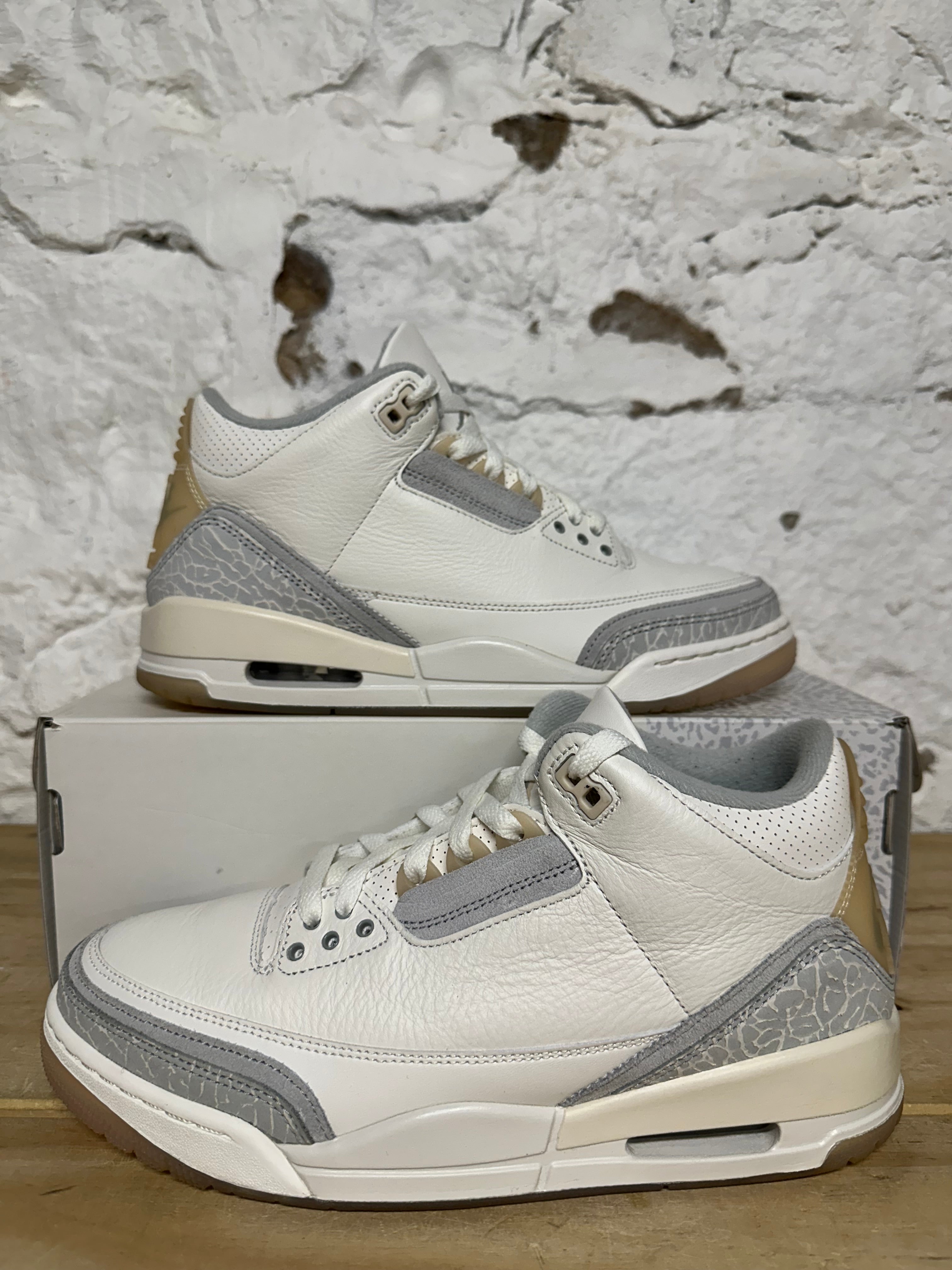 Air Jordan 3 Craft Ivory Sz 9