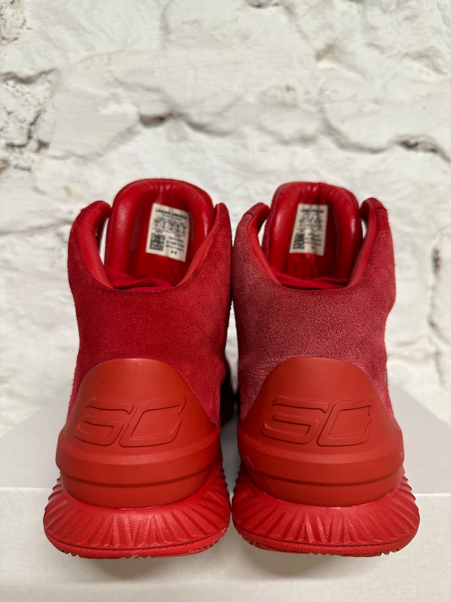 Under Armour Curry 1 Lux Red Sz 11