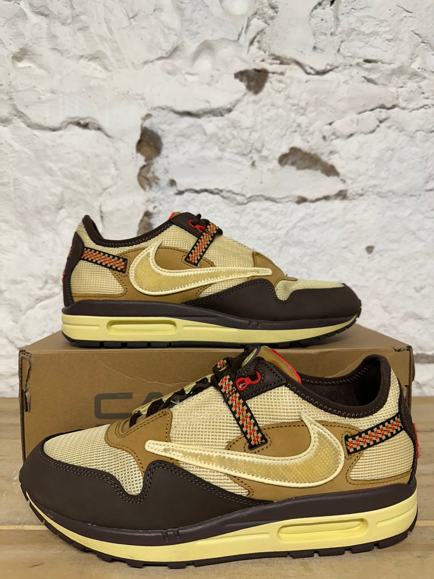 Nike Air Max 1 Travis Scott Baroque Brown Sz 10