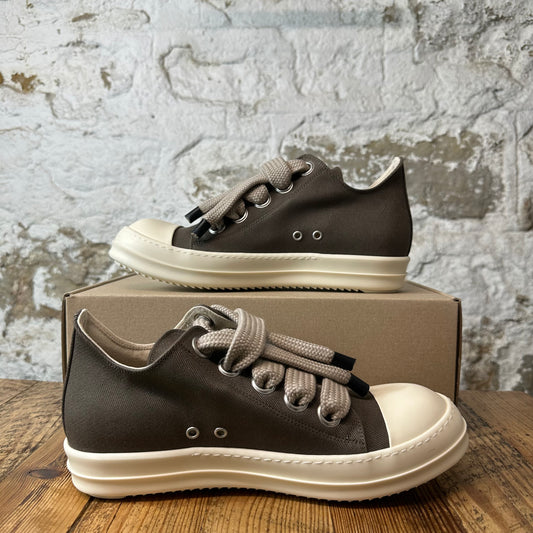 Rick Owens Jumbo Lace Dust Milk Sneaker DS