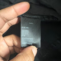 Amiri MX1 Grey Art Patch Black Denim Jeans Sz 29