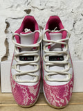 Air Jordan 11 Low Pink Snakeskin Sz 10 (11.5W)
