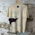 Louis Vuitton Intarsia Pennant T-shirt Cream Sz S