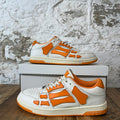 Amiri Orange Skeleton White Sneaker Sz 11 (44) No Box