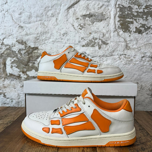 Amiri Orange Skeleton White Sneaker Sz 11 (44) No Box