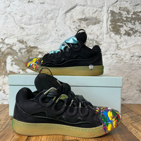 Lanvin Curb Gallery Dept Paint Splatter Sneaker Sz 7 (40)