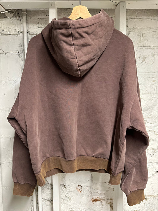 Saint Vanity Brown Hoodie Sz XL