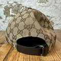 Gucci Beige GG Monogram Hat Sz XL
