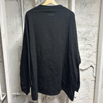 Essentials Jet Black L/S T-Shirt Sz L DS