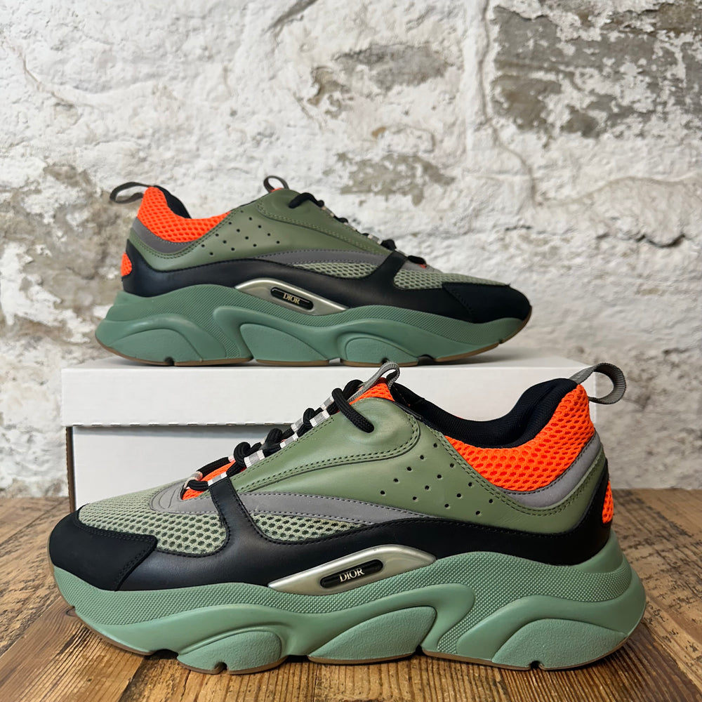 Dior B22 Orange Green Black Sneaker Sz 12 (45)