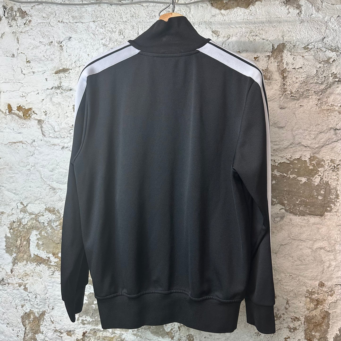 Palm Angels Black White Track Jacket Sz L
