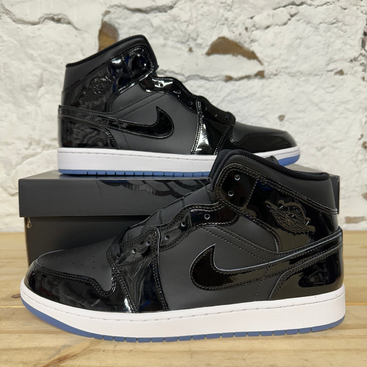 Air Jordan 1 Mid Space Jam Sz 13 DS