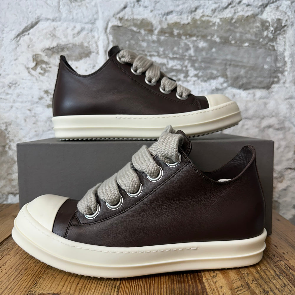 Rick Owens Jumbo Lace Macassar Milk Sneaker Sz 10 (43)
