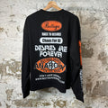 Bottega Desires Race to Desire L/s Black Sz M