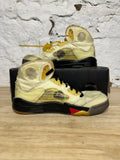 Air Jordan 5 Off White Sail Sz 9.5