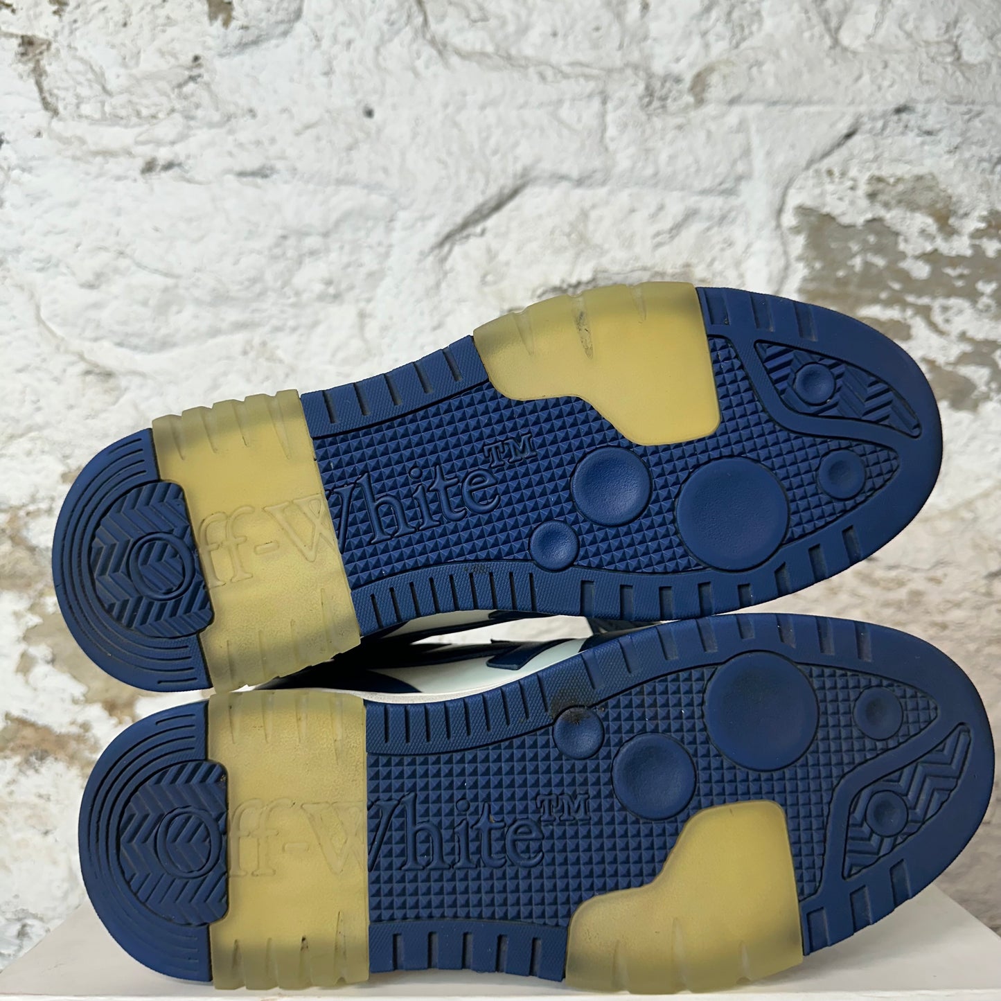 Off-White Out Of Office Navy White Sneaker Sz 11 (44)