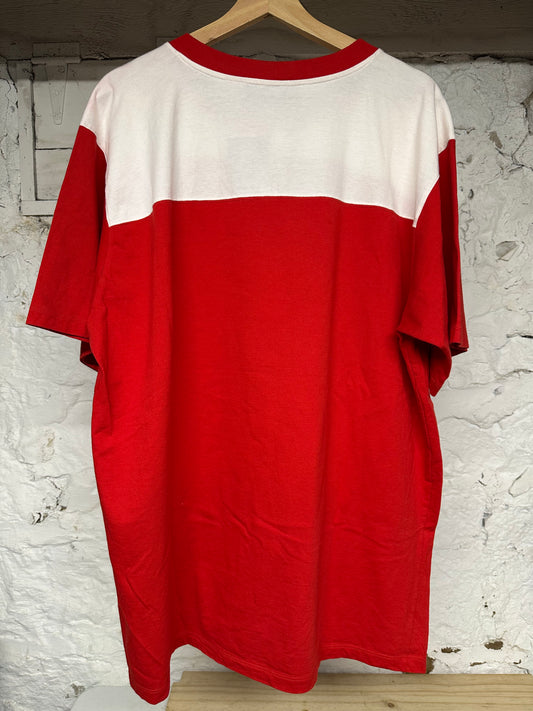 Gucci Red White T-Shirt Sz 2XL