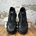 Prada Cloudbust Thunder Triple Black Sneaker Sz 7