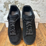 Alexander Mcqueen Black Suede Low Sneaker Sz 10 (43) No Box