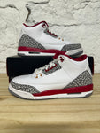 Air Jordan 3 Cardinal Sz 7Y