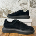 Alexander Mcqueen Triple Black Suede Sneaker Sz 12 (45)