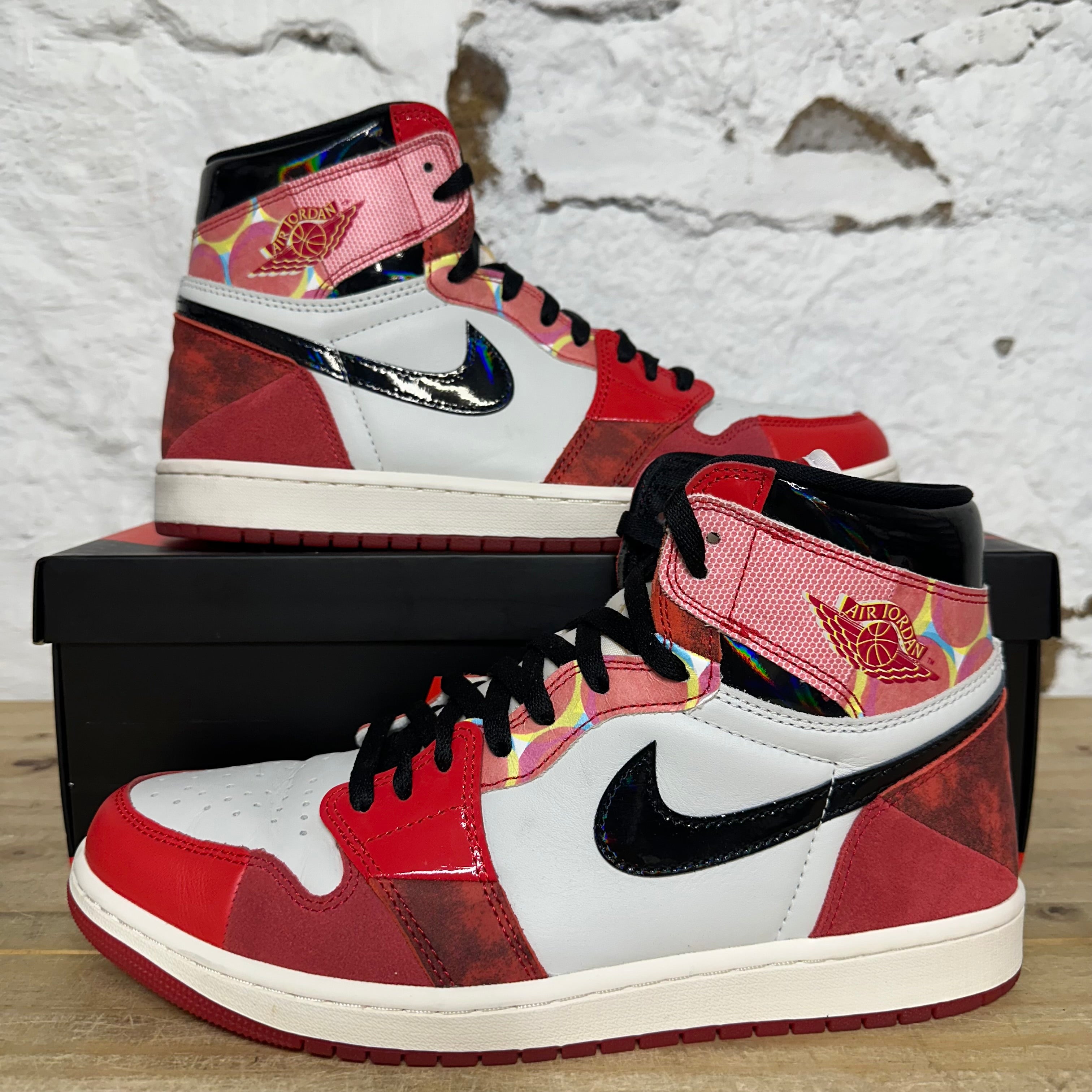 Air Jordan 1 High Spider-Man Across the Spider-Verse Sz 11