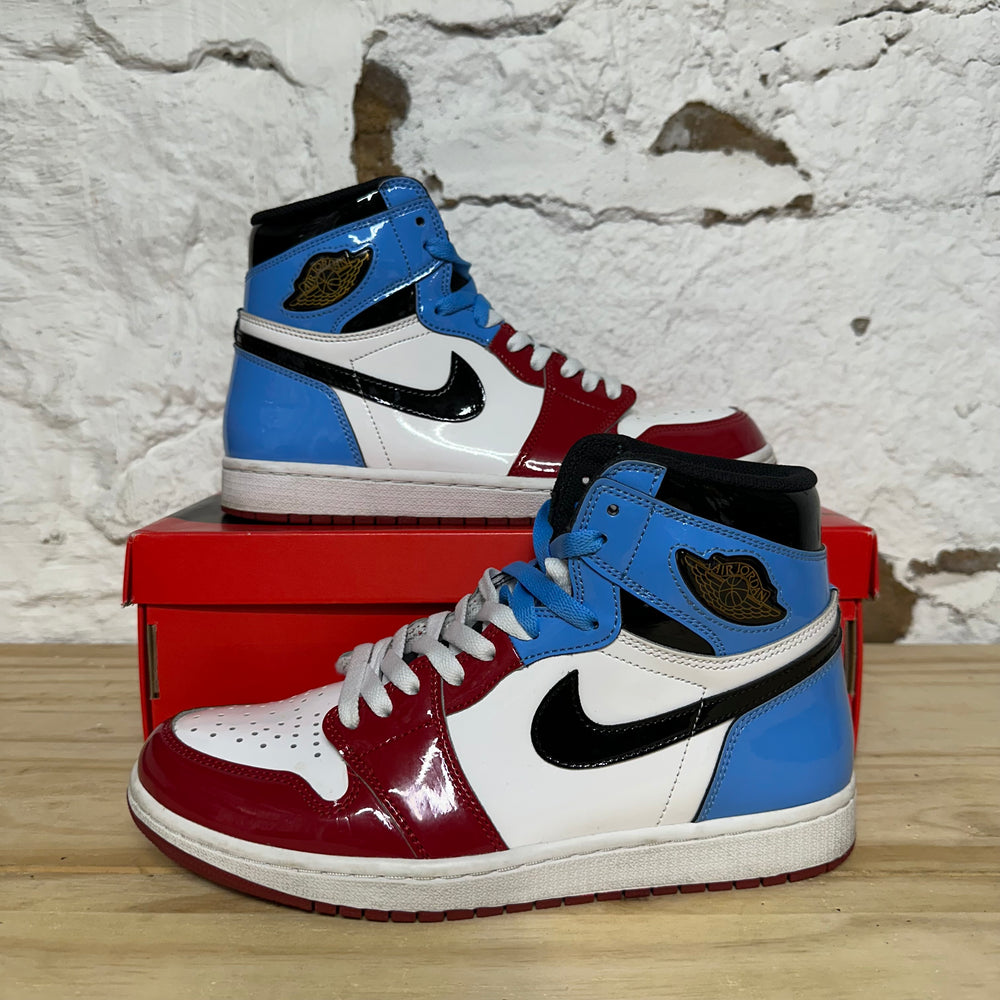 Air Jordan 1 High Fearless UNC Chicago Sz 9