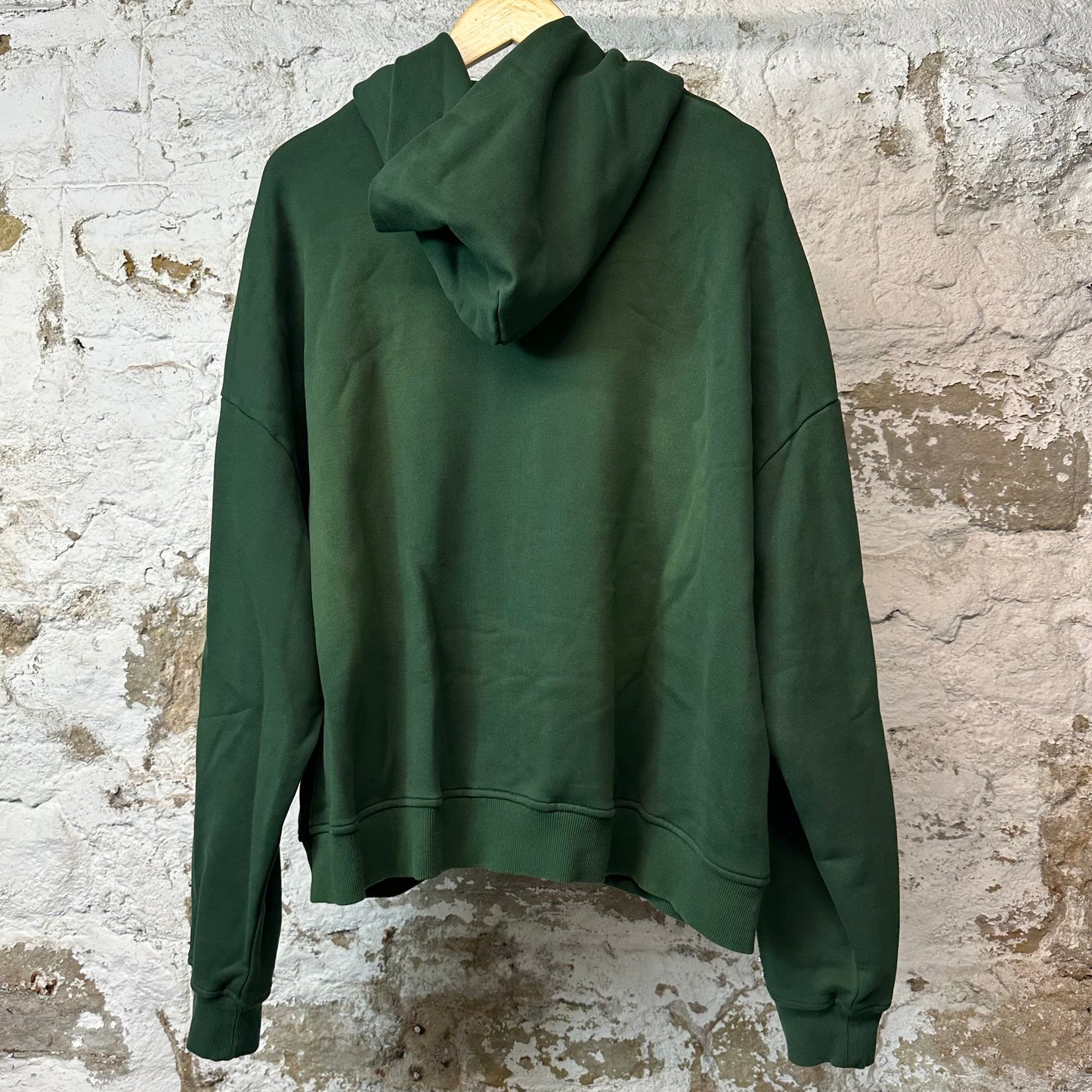 HMDD Green Bean Crystal Zip Up Hoodie Sz L