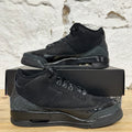 Air Jordan 3 Black Cat Sz 6Y