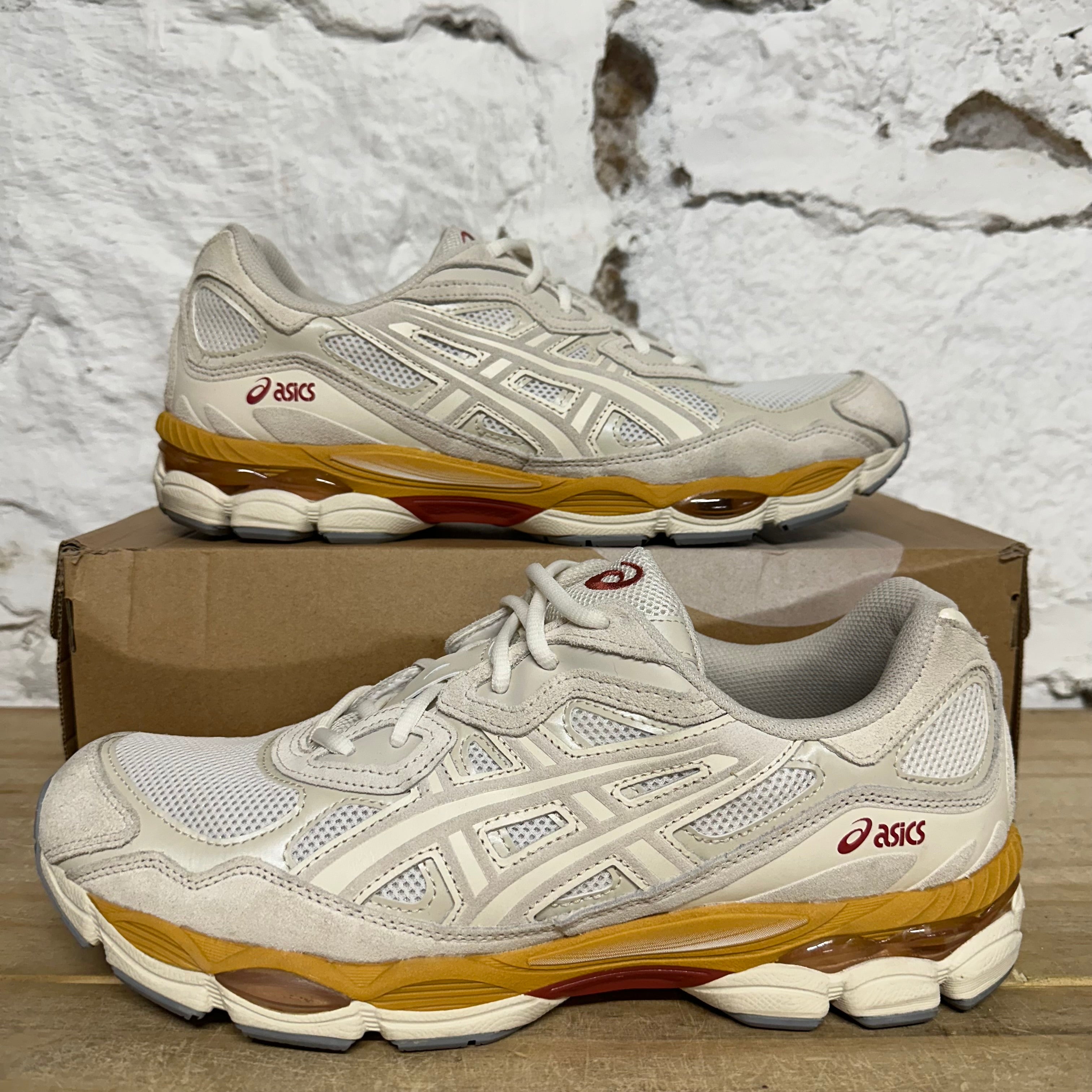 Asics Gel-NYC Cream Oatmeal Sz 12