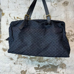 Louis Vuitton Navy Monogram Weekender Duffle Bag