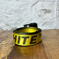 Off White Big Yellow Belt