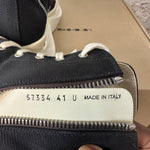 Rick Owens Abstract Pentastitch Black Milk High Sz 8 (41)