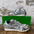 Bottega Veneta Silver White Orbit Sneaker Sz 5 (37)