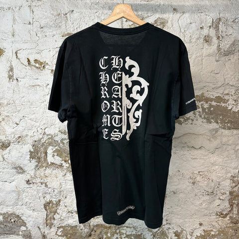 Chrome Hearts Pocket Cross T-shirt Black Sz L (Stained)