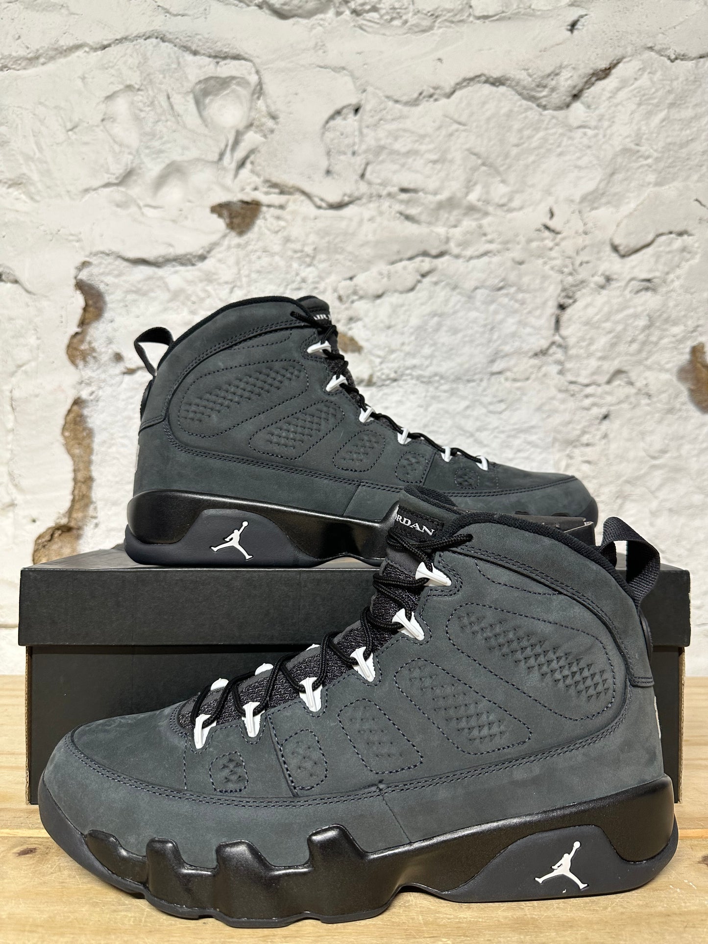 Air Jordan 9 Anthracite Sz 10.5 DS