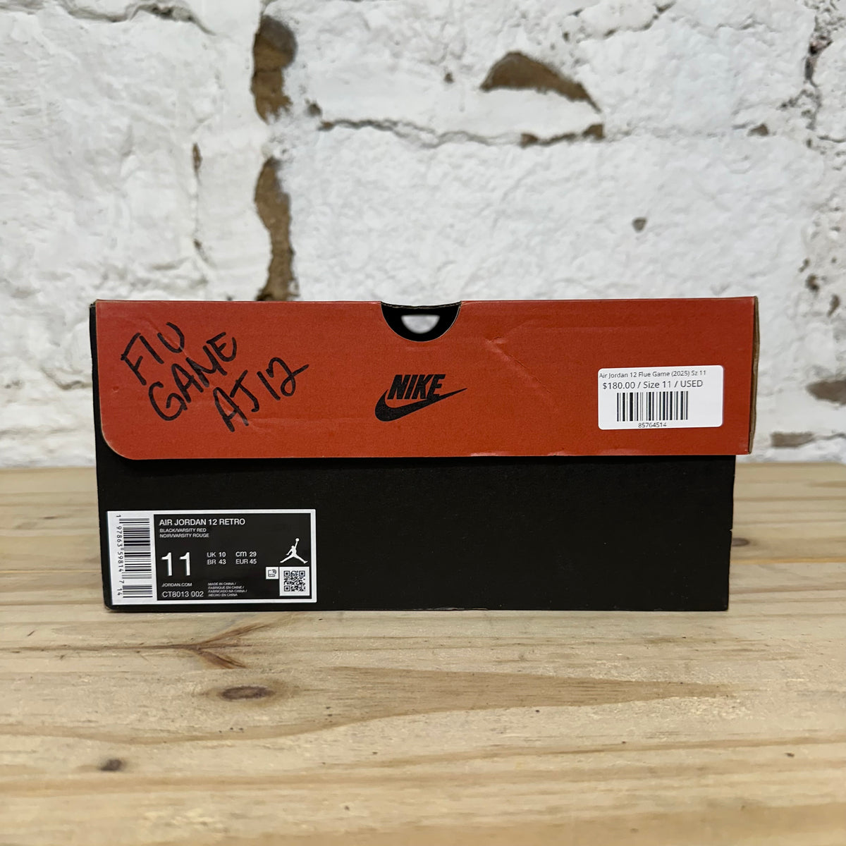 Air Jordan 12 Flue Game (2025) Sz 11