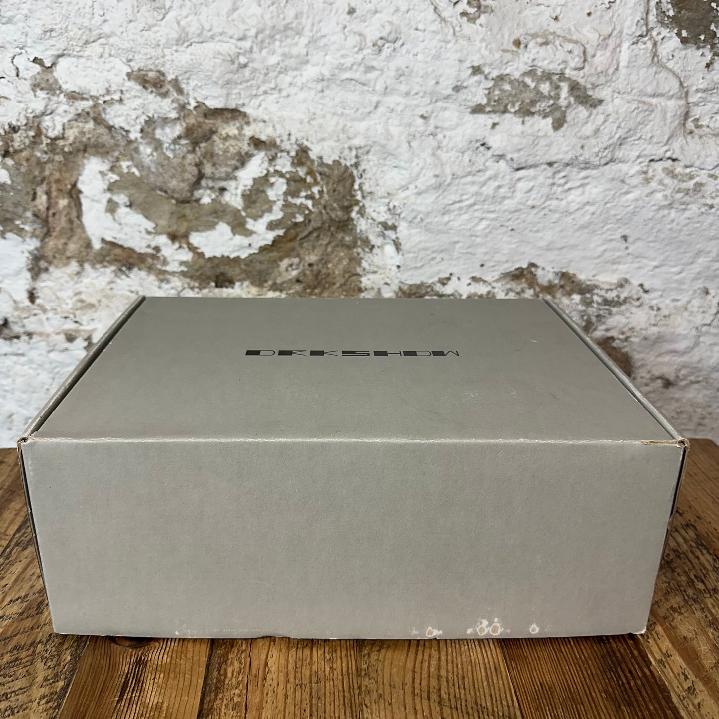 Rick Owens High Quote Black Milk Sneaker Sz 5 (37) DS