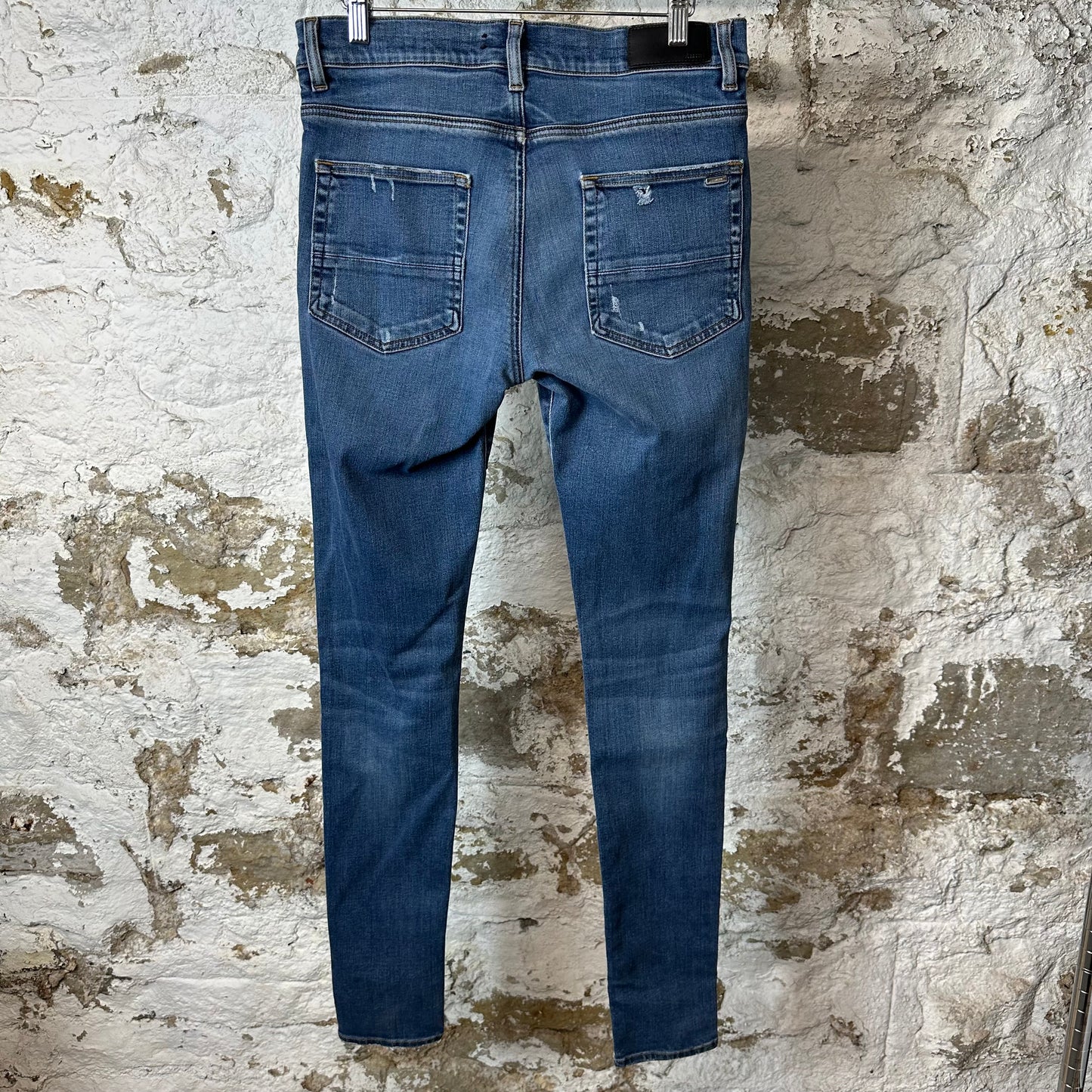 Amiri Plain Blue Denim Jeans Sz 32