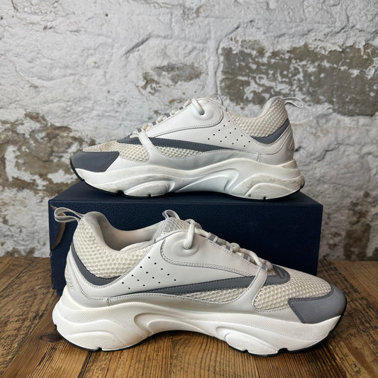 Dior B22 White Grey 3M Sneaker Sz 13 (46)
