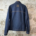 Off White 90s Logo Skate Denim Jacket Sz XL