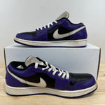 Air Jordan 1 Low Court Purple Sz 9.5