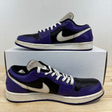 Air Jordan 1 Low Court Purple Sz 9.5