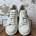 Alexander McQueen Red Tab White Beetle Sneaker Sz 8 (41)