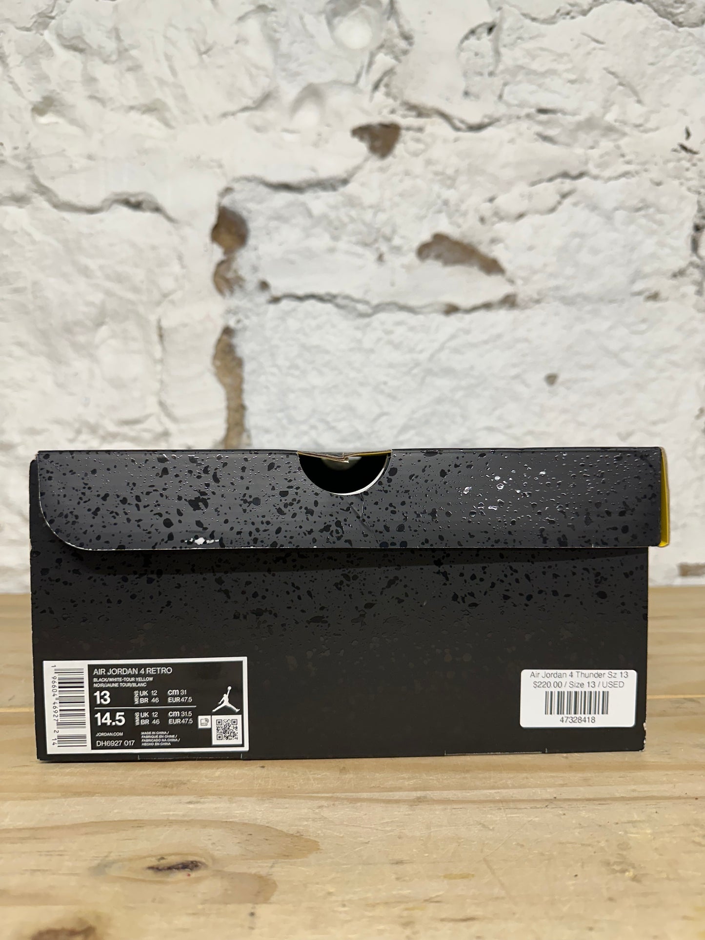 Air Jordan 4 Thunder Sz 13