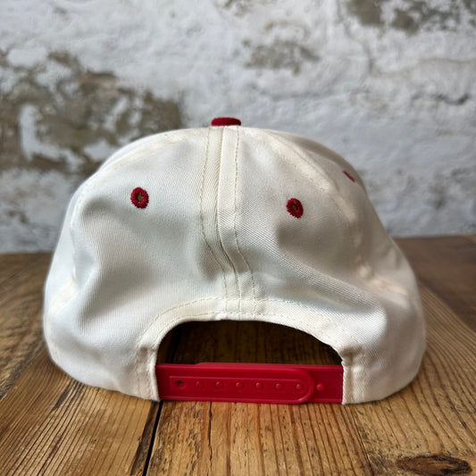 Rhude Rossa Logo Cream Red Hat