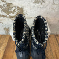 Dior Oblique Jacquard Nylon Combat Boot Sz 7.5 (40.5) No Box