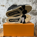 Louis Vuitton Black White Skate Sneaker Sz 9.5 (8LV)